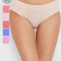 Bodycare Women Assorted Pack of 9 Hipster Briefs E26C-9PCS-image-63