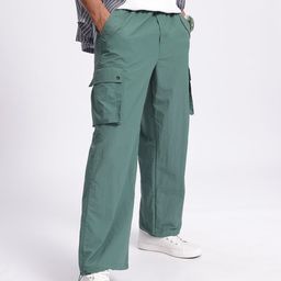 Kook N Keech Men Cargo Utility Parachute Pants-image-89