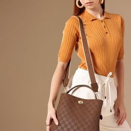 Chemistry Textured Structured Handheld Bag-image-33