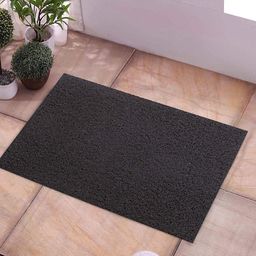 Kuber Industries Brown Solid Rubber Anti-Skid Doormat-28