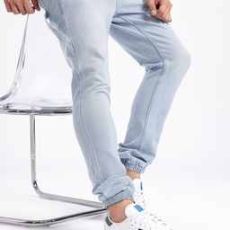 glitchez Men Light Fade Stretchable Jogger Jeans-image-76