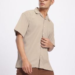 Kook N Keech Retro Cool Textured Relaxed Fit Shirt-image-96