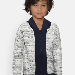 Flying Machine Boys Grey & Navy Blue Sweatshirt-image-16