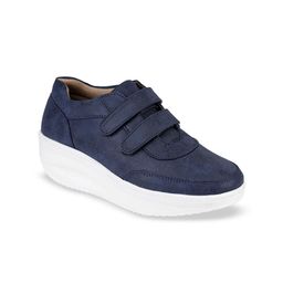 VALIOSAA Women Navy Blue Flatform Sneakers-image-20