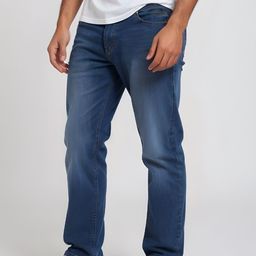 glitchez Men Straight Fit Light Fade Stretchable Jeans-picture-28