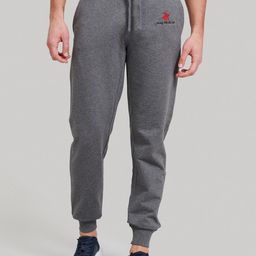 Beverly Hills Polo Club Men Grey Solid Joggers-image-96