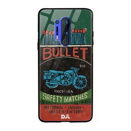 DailyObjects Green & Red Bullet Matchbox OnePlus 8 Pro Glass Case-10