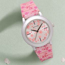 Sonata Women Silver-Toned Analogue Watch NK8992PP05-58