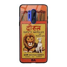 DailyObjects Red & Yellow Dost Matchbox OnePlus 8 Pro Glass Cover-10