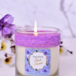 Archies White Scented Candle-50