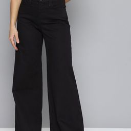 Levis Women Wide Leg Black Jeans-image-41