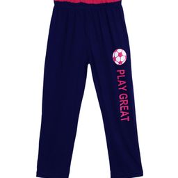 SWEET ANGEL Boys Navy Blue Printed Straight-Fit Track Pants-image-57