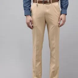van heusen V Dot Men Textured Skinny Fit Formal Trousers-picture-37