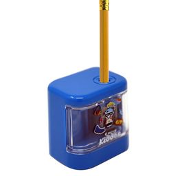 Smily Kiddos Kids Blue & Transparent Mini Electric Sharpener-41
