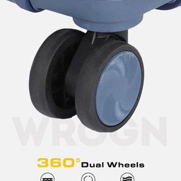 WROGN Unisex Hard Shell Large Trolley Suitcase 68.5L image 5