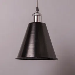 Homesake Black Solid Handcrafted Nickel Hanging Light-image-78