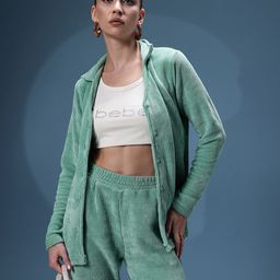 bebe Shirt Collar Shirt With Trousers-58