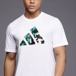 ADIDAS Training Essentials Brand Logo Print T-shirt-image-36