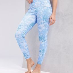 HRX by Hrithik Roshan Women Abstract Print Yoga Tights-picture-36