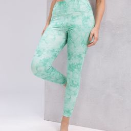 HRX by Hrithik Roshan Women Abstract Print Yoga Tights-picture-17