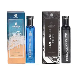 Lyla Blanc Men Urban Scent Set Of 2 Blue Crush & Emerald Oud Eau De Parfum - 15ml Each-11