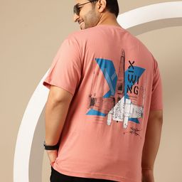 Sztori Plus Size Star Wars Print Relaxed Cotton T-shirt-image-37