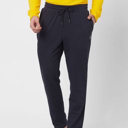Jack & Jones Men Navy Blue Straight Fit Solid Lounge Pants-image-40