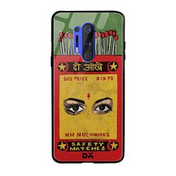 DailyObjects Green & Red Do Aakhein Matchbox OnePlus 8 Pro Glass Case-11