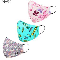 Tossido Kids 3Ply 3Pcs Protective Outdoor Face Masks-48