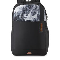 AMERICAN TOURISTER Unisex Black Graphic Backpack-50