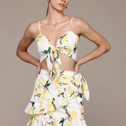 bebe Floral Printed Shoulder Straps Co-Ords-picture-42