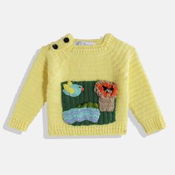 CHUTPUT Kids Conversational Crochet Woollen Pullover-image-61