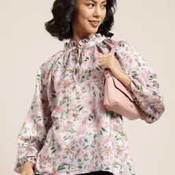 HERE&NOW Floral Top-picture-35