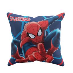 Marvel Blue & Red Spider Man Single Square Cushion Cover-58