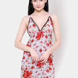 Ms.Lingies Women White & Red Printed Baby Doll MS038D-image-69
