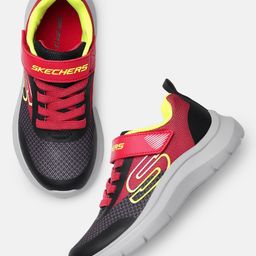 Skechers Boys Textured & Colourblocked Skech Fast Solar Squad Sneakers-picture-18