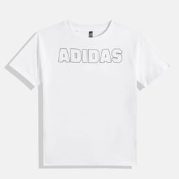 ADIDAS Kids Brand Logo Printed J D LOOSE T-shirt-image-18