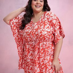 Dressberry Curve Plus Size Printed Co-Ords-image-77