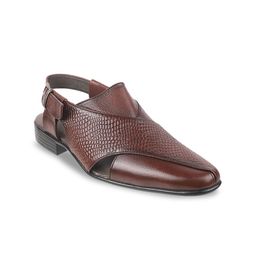 Mochi Men Maroon Comfort Sandals-image-57