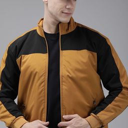 VOXATI Men Colourblocked Sporty Jacket-picture-58