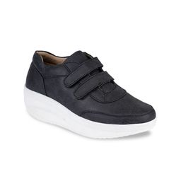 VALIOSAA Women Black Slip-On Sneakers-28