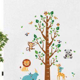 rawpockets Multicoloured Height Chart Wall Stickers-image-98