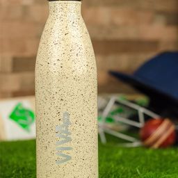 VIVA h2o Cream-Coloured Double Wall Stainless Steel Vaccum Insulated Water Bottle 750 ml-57