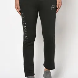 Octave Men Olive Green Solid Track Pants-image-70
