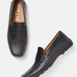Geox  U Kosmopolis+Grip Men Textured Lightweight Leather Moccasins-image-87