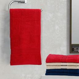 BIANCA Set of 6 Solid Cotton Hand Towel-57