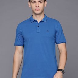 Raymond Modern Fit Pure Cotton Polo T-shirt-image-15