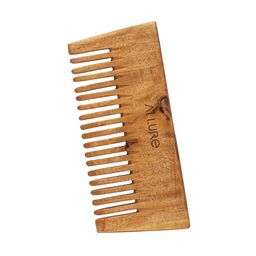 ALLURE Neem Wooden Shampoo Hair Comb - CS 02-32
