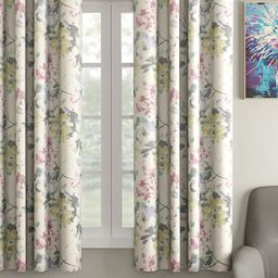 Soumya Yellow & Green Single Window Curtain-image-42