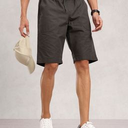 Nautica Men Solid Chino Shorts-image-73